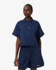 Polo oversize in twill fluido CF0061 166