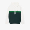 Felpa con cappuccio in tessuto felpato colorblock SH9798 0LP