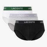 Confezione da 3 slip in cotone tinta unita con logo 8H1293 NUA