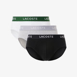 Pack of 3 plain cotton briefs with logo 8H3472-00 NUA 