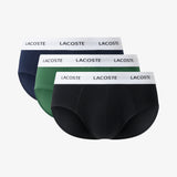 Pack of 3 plain cotton briefs with logo 8H3472-00 NUA 