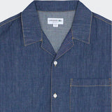 Camicia in denim a collo aperto relaxed fit CH1869 MK9
