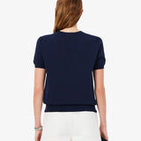 Maglione a maniche corte in maglia 3D AF5025 166