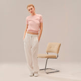 Maglione a maniche corte in maglia  AF5025 ADY