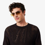 Maglione stampato a maniche corte relaxed fit AH0797 3LA