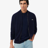 Pullover in cotone a collo alto con zip AH1957 166