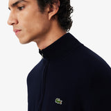 Pullover in cotone a collo alto con zip AH1957 166