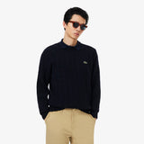 Maglione girocollo a trecce in lana  AH2924 166