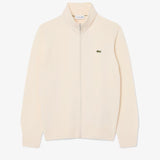 Maglione con zip in lana cardata AH5181 XFJ