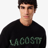 Maglione in lana con marchio intarsiato AH5202 XIY