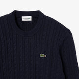 Pullover Uomo a trecce di cotone AH7627 802