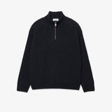 Maglione in lana con collo alto e zip AH8584 EL6