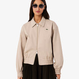 Giacca in gabardine elasticizzata con doppio Collo BF5303 X6F