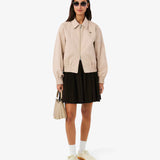 Giacca in gabardine elasticizzata con doppio Collo BF5303 X6F