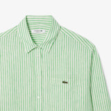Oversized Striped Linen Shirt CF0054 IRB 