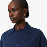 Polo oversize in twill fluido CF0061 166