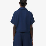 Polo oversize in twill fluido CF0061 166