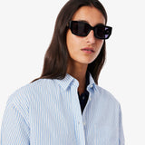 Camicia oversize in popeline di cotone CF0215 FUI