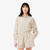 Camicia oversize in misto lino CF1429 8GI