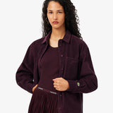 Oversized cotton poplin shirt CF0215 FUI