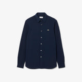 Slim fit cotton piqué shirt CH0214 166 