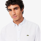 Camicia a quadri in popeline regular fit CH2299 9AR
