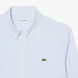 Camicia a quadri in popeline regular fit CH2299 9AR