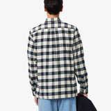 Camicia regular fit in flanella motivo scozzese CH5097 BIR