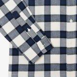 Camicia regular fit in flanella motivo scozzese CH5097 BIR