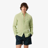 Camicia di lino regular fit CH5692 UYB