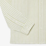 Camicia di lino a righe regular fit CH6985 374