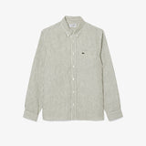 Regular fit striped linen shirt CH6985 ICD