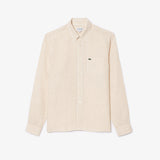 Regular fit striped linen shirt CH6985 IR7 