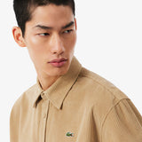Camicia regular fit in velluto a coste CH8821 02S