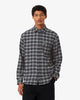 Camicia regular fit in flanella con motivo scozzese CH8825 I7U