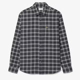 Camicia regular fit in flanella con motivo scozzese CH8825 I7U