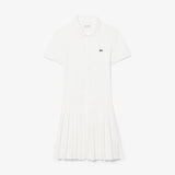 Abito polo plissettato in piqué elasticizzato EF1822 70V