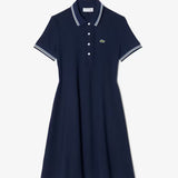 Abito skater elasticizzato con collo a polo EF5288 3UI