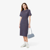Striped Jersey T-Shirt Dress EF9628 FZI 