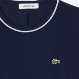 Abito t-shirt in jersey con bordo a contrasto EF9855 3UI