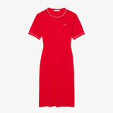 Abito t-shirt in jersey con bordo a contrasto EF9988 CUI
