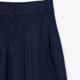 Bermuda oversize in misto lino fluido FF1026 166
