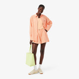 Shorts oversize in misto lino FF1428 4HI