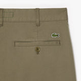 Slim fit chino Bermuda shorts in stretch cotton FH3347 BMY 
