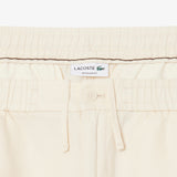 Shorts regular fit in twill di misto lino GH2628 056