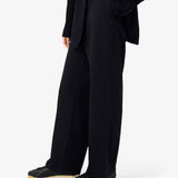 Pantaloni da abito oversize in piqué fluido HF0246 HDE