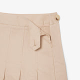 Gonna corta plissettata in cotone elasticizzato JF8001 X6F