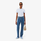 Polo da donna in piqué di cotone stretch Lacoste slim fit PF5462 J2G