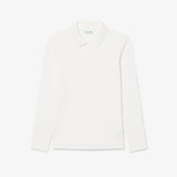 Polo in mini piqué elasticizzato slim fit  manica lunga PF5464 001