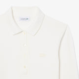 Polo in mini piqué elasticizzato slim fit  manica lunga PF5464 001